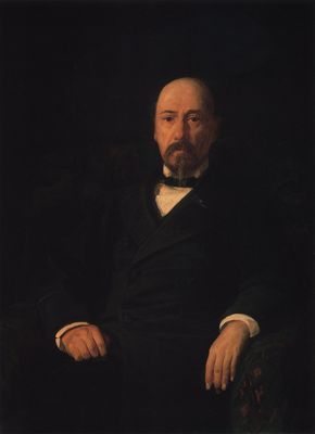 Портрет поэта Н.А. Некрасова. 1872
