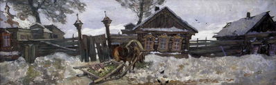 "Март в Козлове", 1914