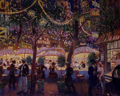 "Париж ночью", 1934