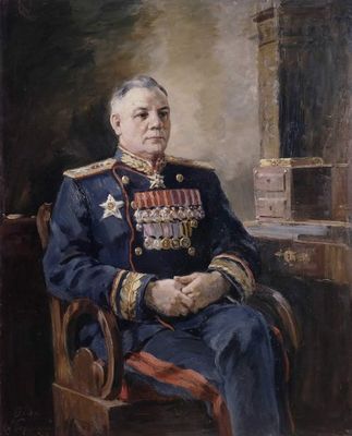 "Портрет К. Е. Ворошилова", 1948