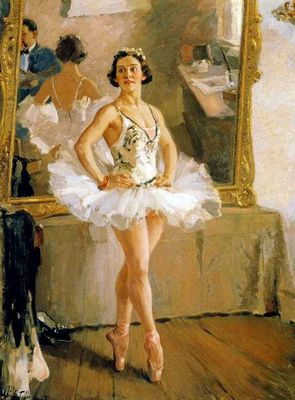 "Портрет балерины Лепешинской", 1939