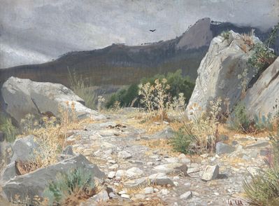 «Горная дорожка. Крым», 1879