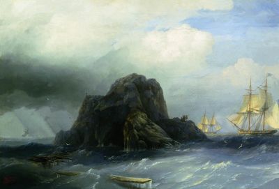 «Скалистый остров», 1855