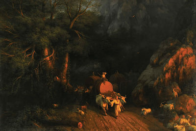 «Дорога в лесу», 1857