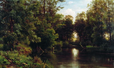 Пруд. 1870-е