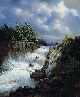 Водопад. 1850