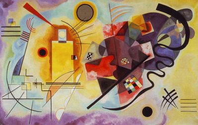 "Желтое-красное-синее", 1925