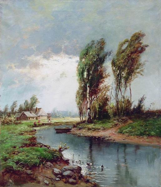Будет дождь. 1916