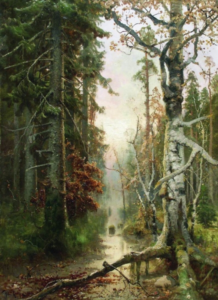 Осень в лесу. 1898