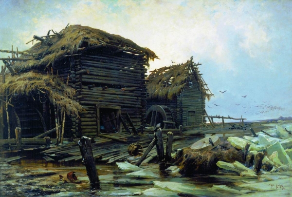 Заброшенная мельница. 1890