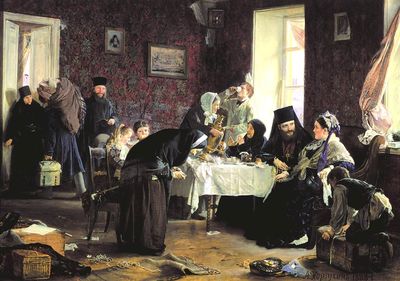 «В монастырской гостинице», 1882
