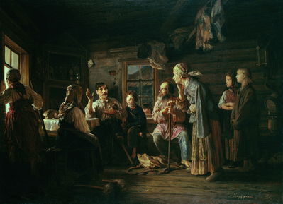 «Возвращение с войны», 1865