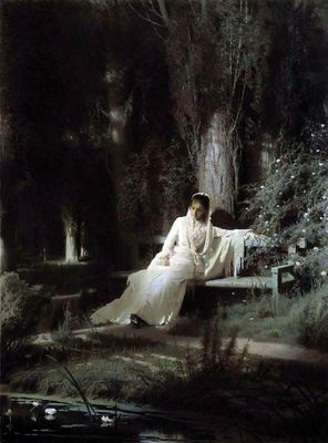"Лунная ночь", 1880