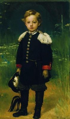 "Портрет С.и. Крамского в детстве", 1883