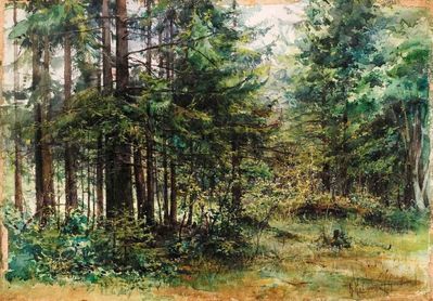 "Лес",  1900-е