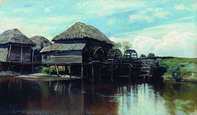 "Утро на озере"