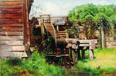 "Водяная мельница", 1883