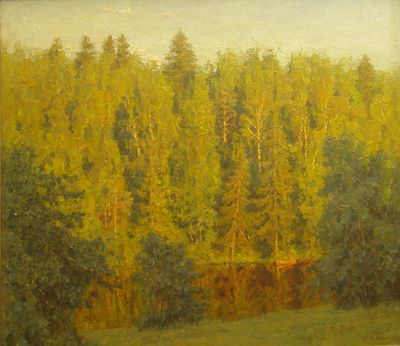"В лучах заката", 1982