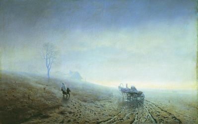 "Осенняя распутица", 1870