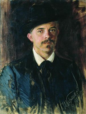 Портрет Л.В.Попова. 1900