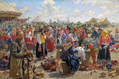 Ярмарка. 1910