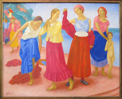 "Девушки на Волге", 1915