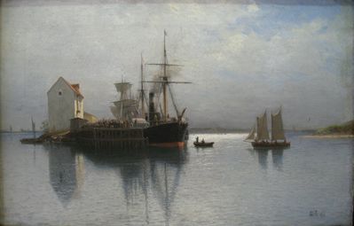 «Морской пейзаж», 1897