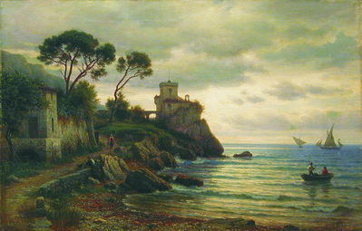 итальянский пейзаж. 1870