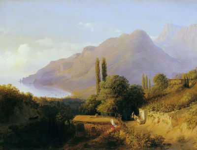 Крымский пейзаж. 1891