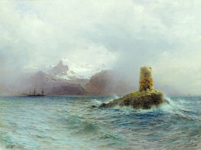 Лофотенский остров. 1895
