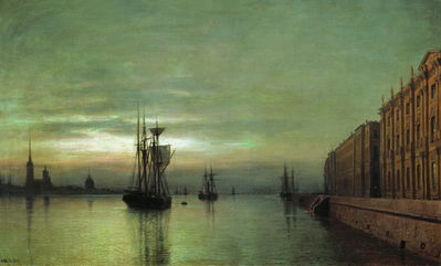 Нева ночью. 1878