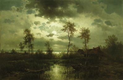 Ночной пейзаж. 1886