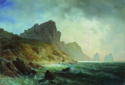 Остров Капри. 1857