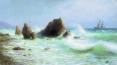 У берегов Ливадии. 1895