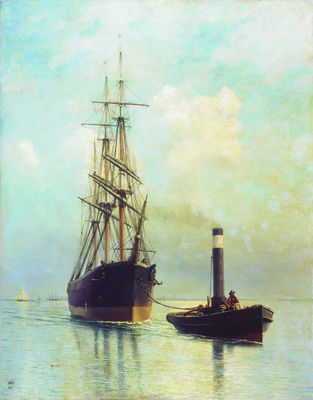 «В Финском заливе», 1881