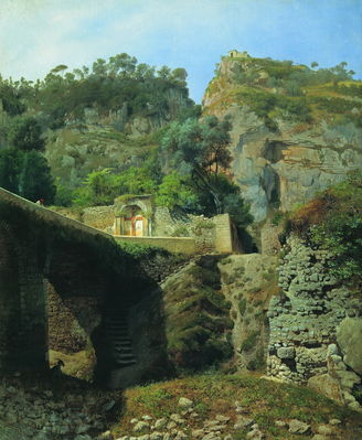 «Вид Капо ди Монте в Сорренто», 1860
