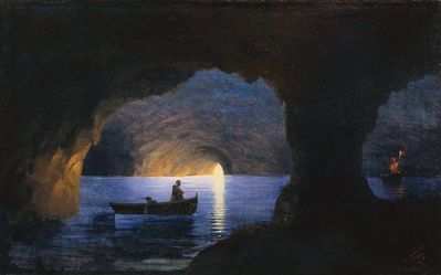 «Лазоревый грот. Неаполь», 1841