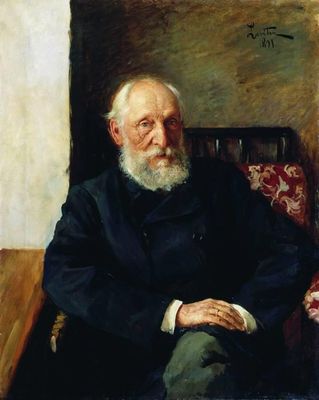 "Портрет Н.П. Панафидина", 1891