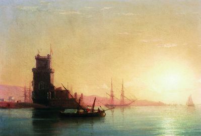 «Лиссабон. Восход солнца», 1860