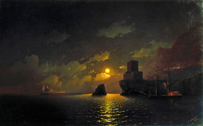 «Лунная ночь», 1849
