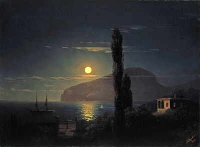«Лунная ночь в Крыму», 1859