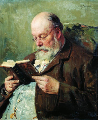 «Портрет академика ивана ивановича Янжула», 1907