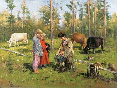«Пастушки», 1903