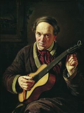 Портрет Е.и. Маковского, отца художника. 1856