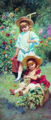 Портрет детей художника. 1882