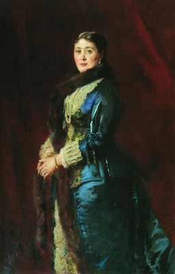 Портрет графини М.Е.Орловой-Давыдовой. 1880-е
