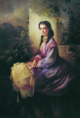 Портрет графини С.Л.Строгановой. 1864