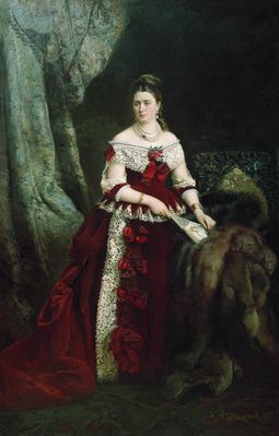 Портрет графини Веры Сергеевны Зубовой. 1877