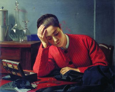 Швея. 1861