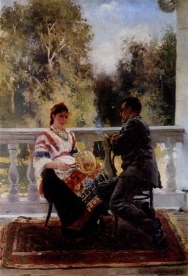 Беседа. 1880